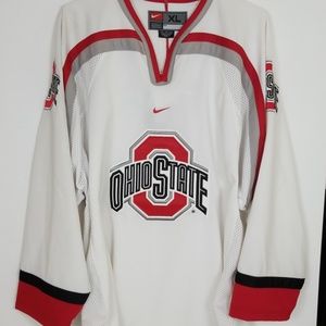 Ohio State White Hockey Jersey   Size XL  NWT